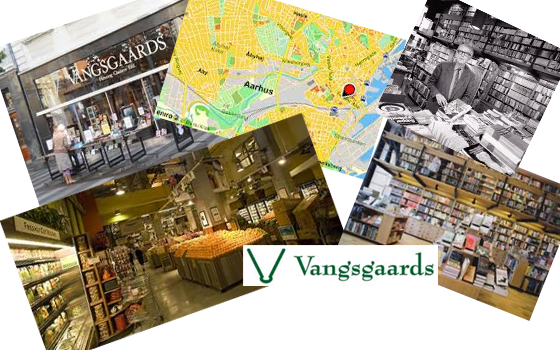 Collage Vangsgaards Antikvariat og Boghandel